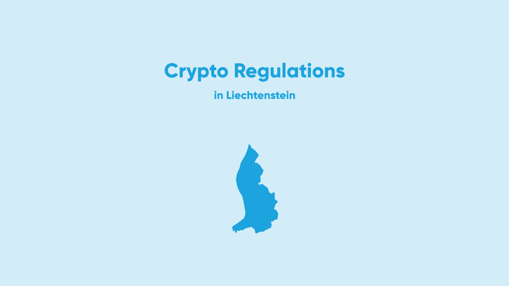 How are cryptocurrencies regulated in Liechtenstein?